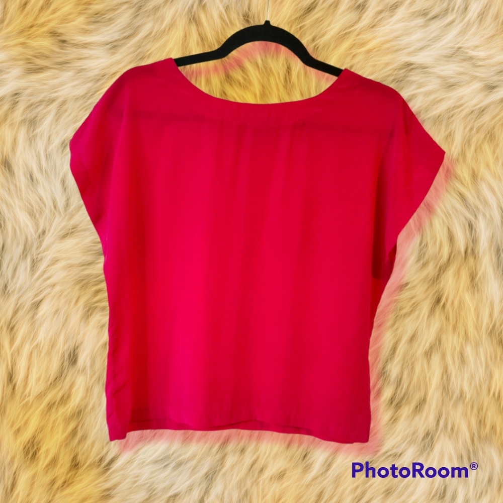 Women's Vintage Fuchsia Shirt